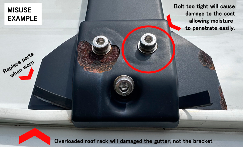 Ozroofracks | Nissan Caravan High Roof Roof Racks