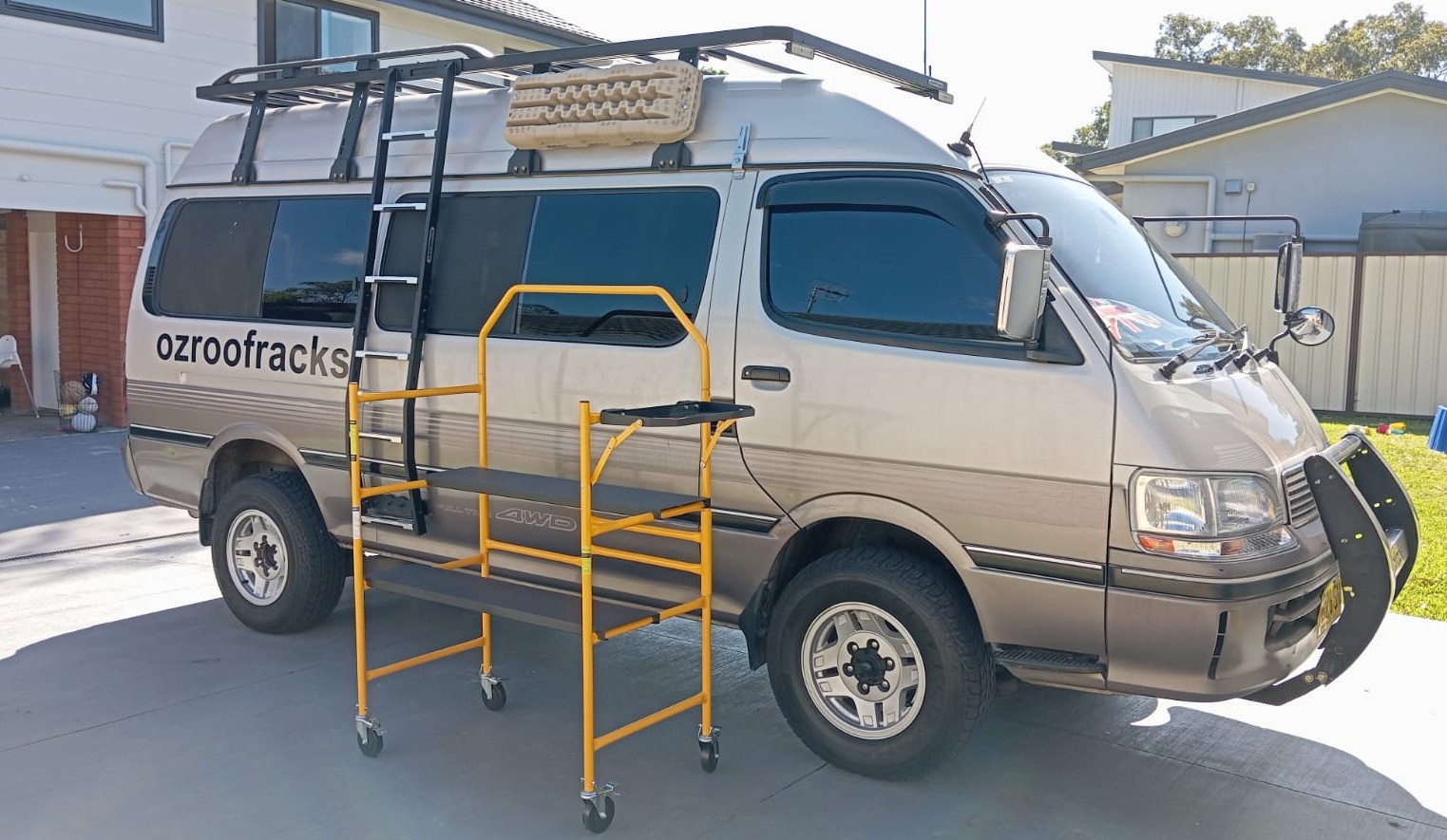 Ozroofracks | Nissan Caravan High Roof Roof Racks